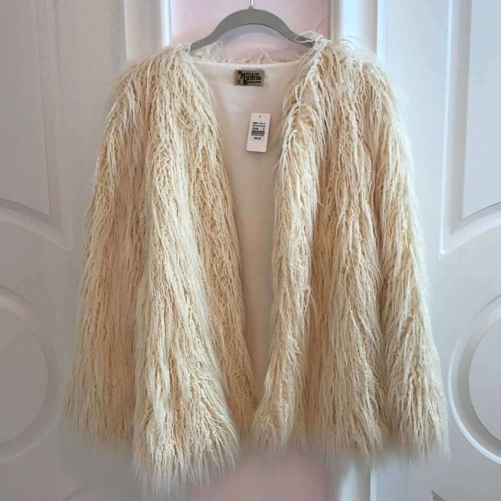 Show Me Your Mumu Bohemia Faux Fur Jacket